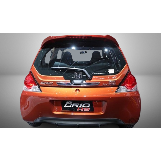 Hitam Old Honda Brio Back Bumper Variation Diffuser สีดําด้าน