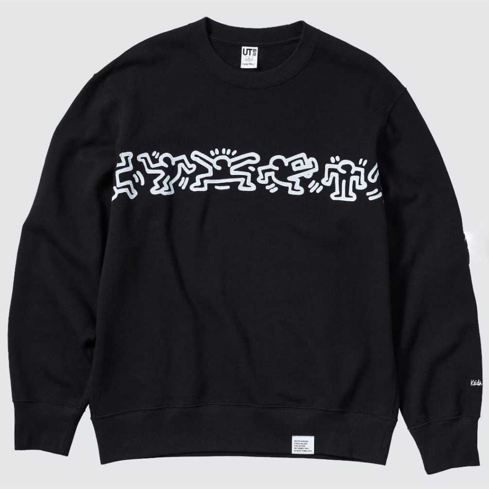 UNIQLO Keith Haring 1St Exhibition เสื้อสเวตเตอร์แขนยาว | ยูนิโคล่ ยูนิโคล่ ยูนิโคล่