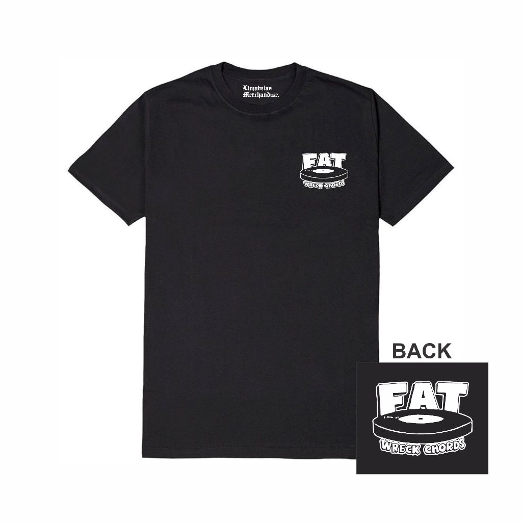 FAT WRECK CHORDS BK / TAG MERCHCOS 24S / เสื้อยืดเพลง / เสื้อยืดวงดนตรี