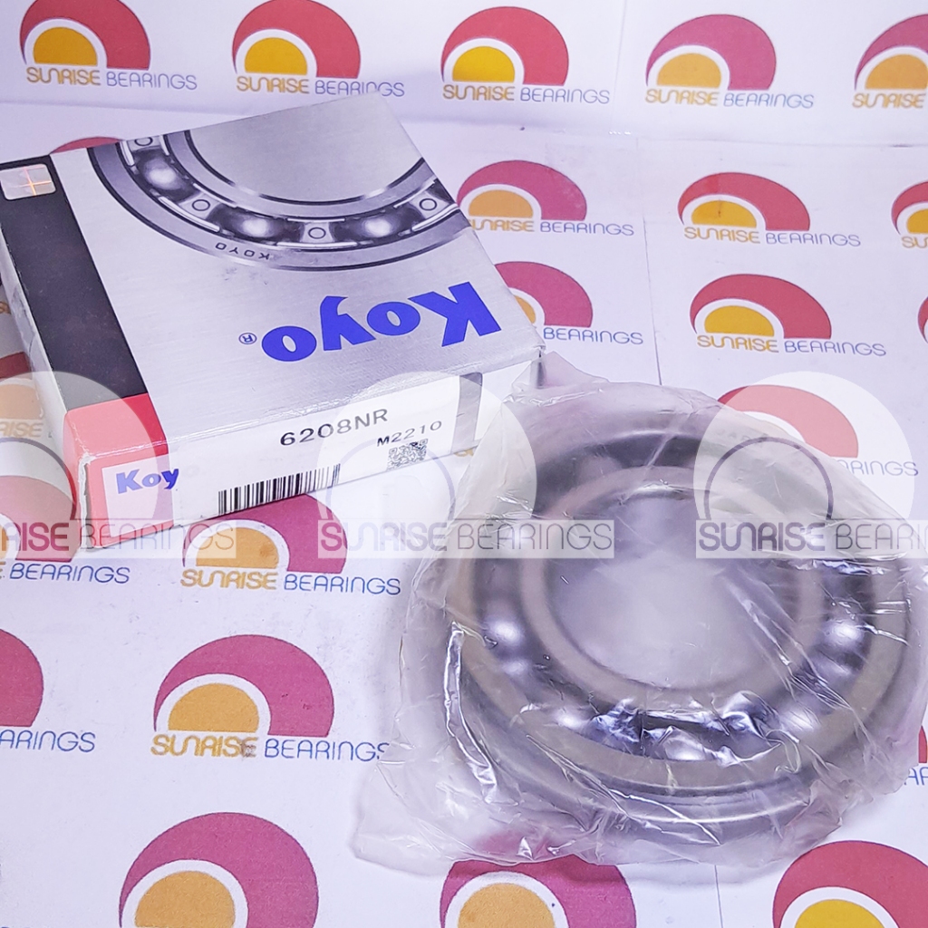 Koyo 6208 NR แบริ ่ งลูกกลิ ้ งเรียว