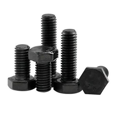 M20 X 120MM 8.8 Black Hex Bolt 20X120 สลักเกลียวเหล็กเกลียวเต็ม