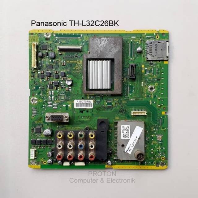 Panasonic LCD TV mainboard TH L32C26K TH-L32C26K TH-L32C20X L32C20X TNP4G466 L32C20R L32C20K L32X24D