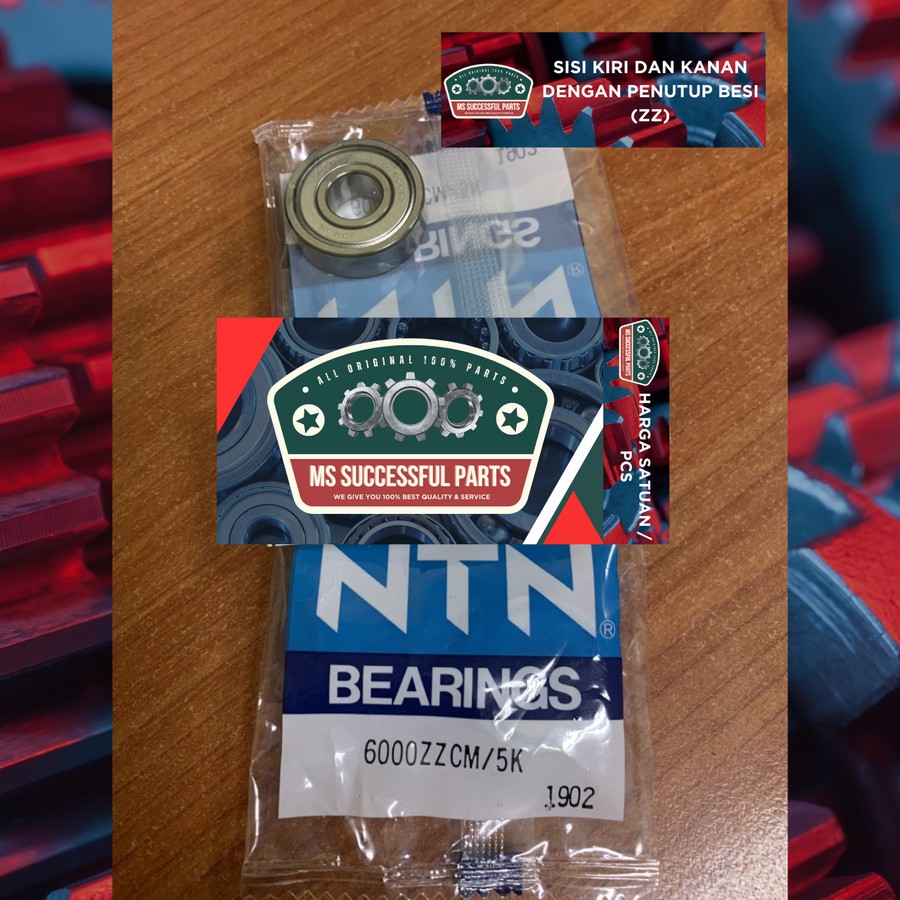 BEARING 6000 ZZ NTN ORIGINAL JAPAN 6000ZZ