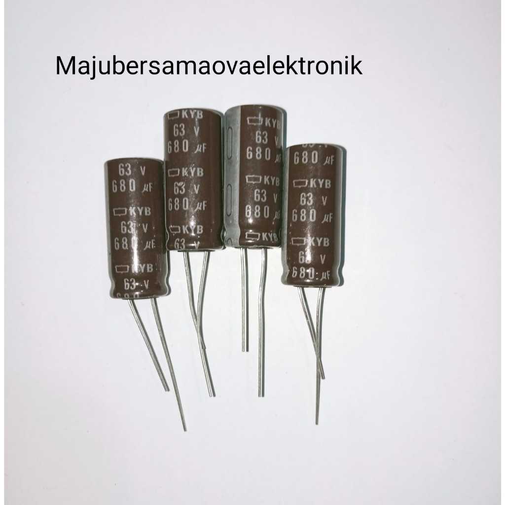 Elko 63v 680uf Elco 680uf 63v 10 ชิ้นเดิม
