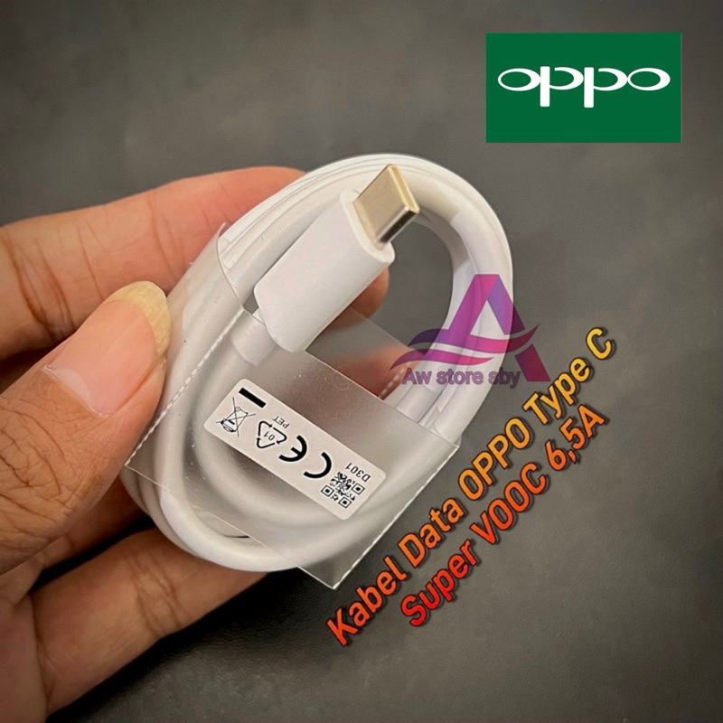 OPPO Type C Super VOOC A38 A58 A78 Reno 7 7z 8 8z 8T A57 A74 A76 A77s A95 A96 A55 4G 5G Original TYP