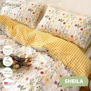 BED COVER SET SIZE 90X200 | 100X200 | 120X200 |  160x200 | 180x200 | PREMIUM QUALITY BAHAN ADEM | QUEEN SIZE | KING SIZE