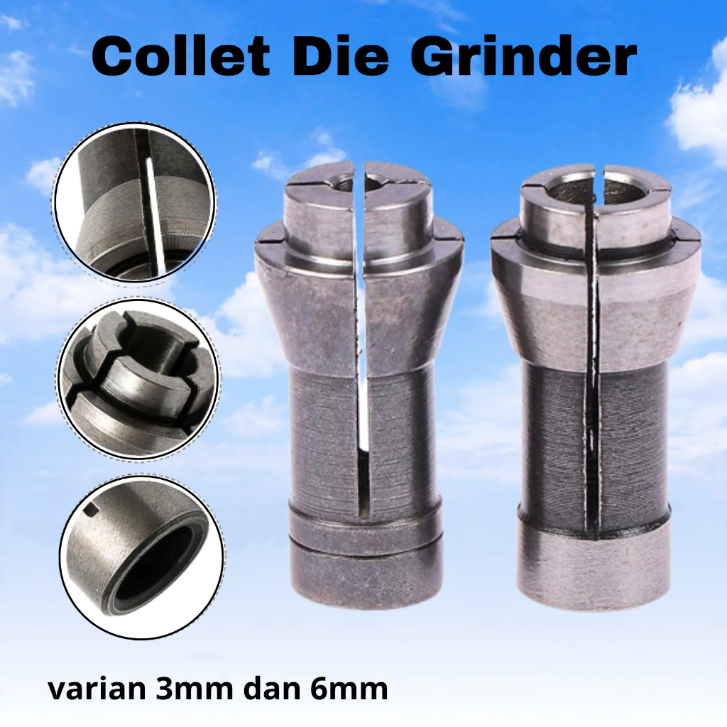Ms7 Collet สําหรับเครื่องบดตาย 3mm 6mm