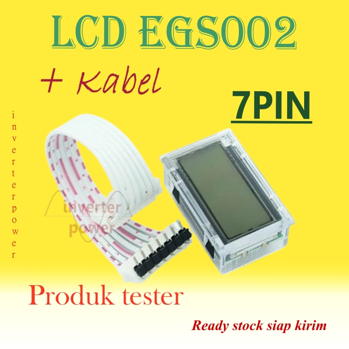 LCD EGS002 EG8010 LCD สําหรับแหล่งจ่ายไฟอย่างต่อเนื่อง