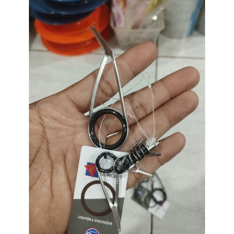 (UL) 10 ชิ้น FUJI CCKLOG UL GUIDE RING ชุดแมลงปอจักรพรรดิดั้งเดิม