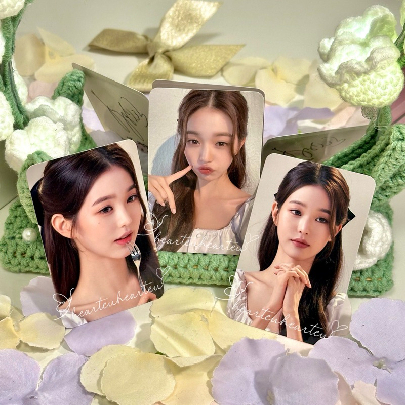 Hearteuhearteu [READY STOCK INA] [OFFICIAL] IVE Jang Wonyoung x Hapa Kristin Round 1.0 Secretive Kri