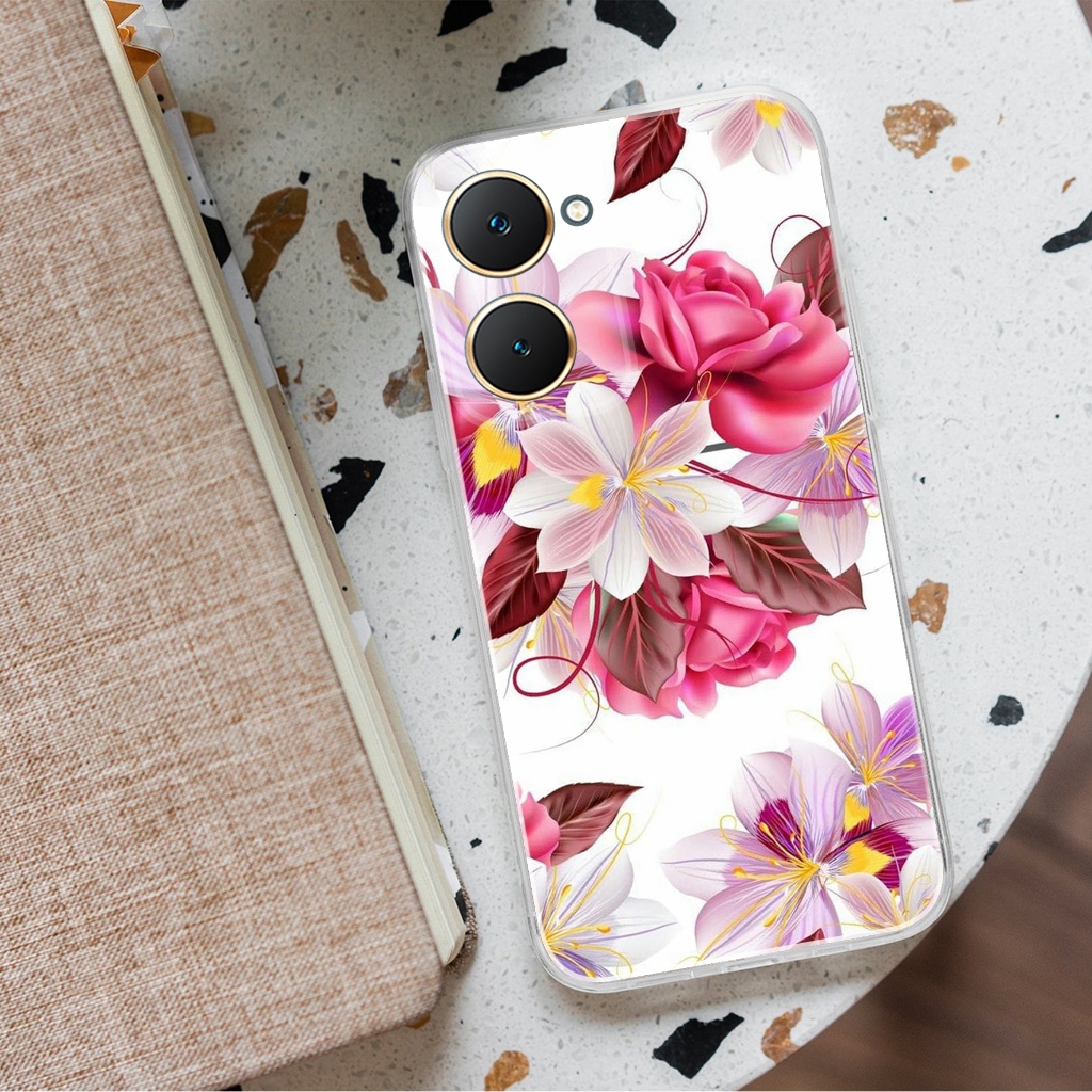 เคส VIVO Y03 - เคส VIVO Y03 ล่าสุด 2024 AERO STORE [ MOTIF 07 ] ซิลิโคน - เคส Hp VIVO Y03 - เคสหรูหร