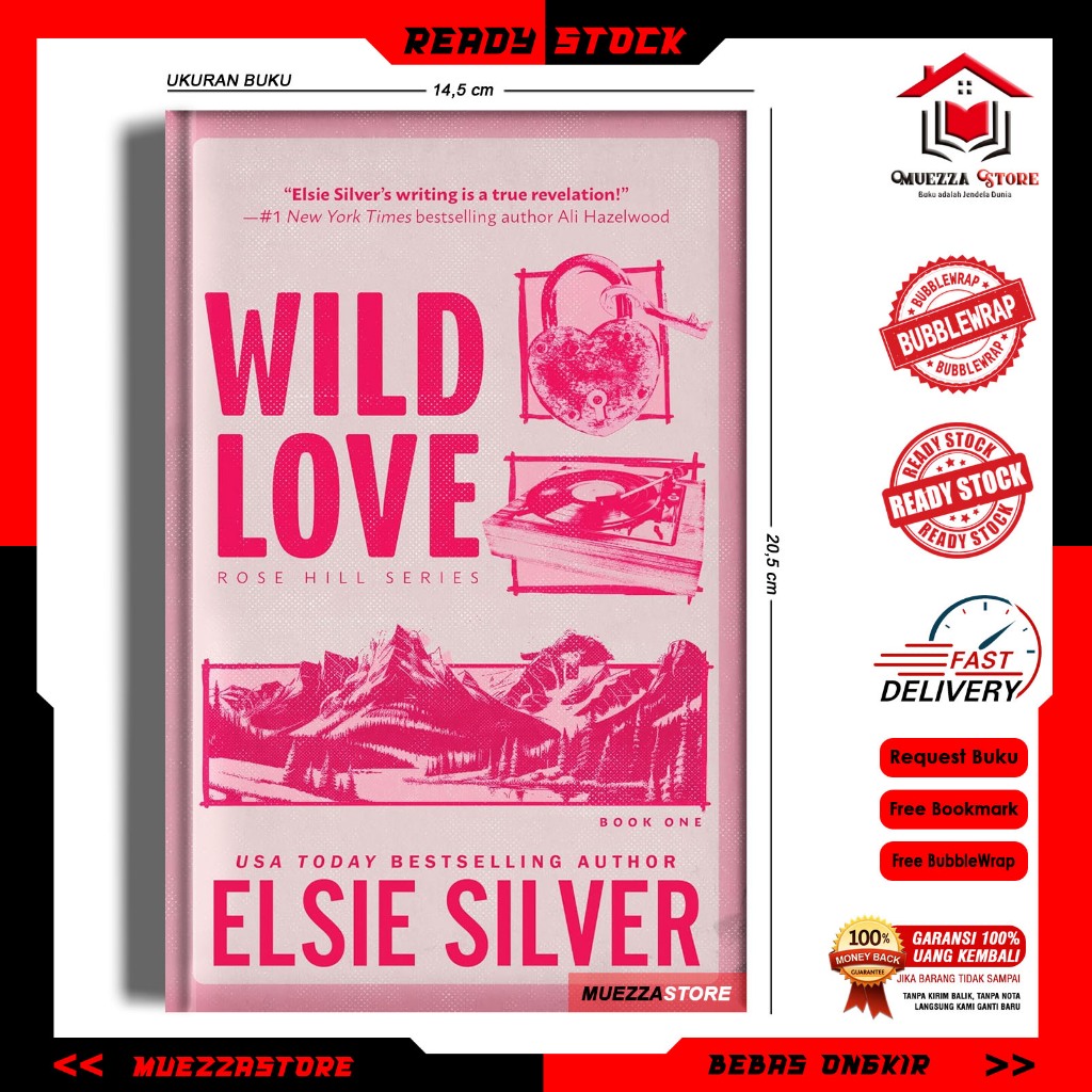 Wild Love (Rose Hill, 1) โดย Elsie Silver (ภาษาอังกฤษ / อินโดนีเซีย)