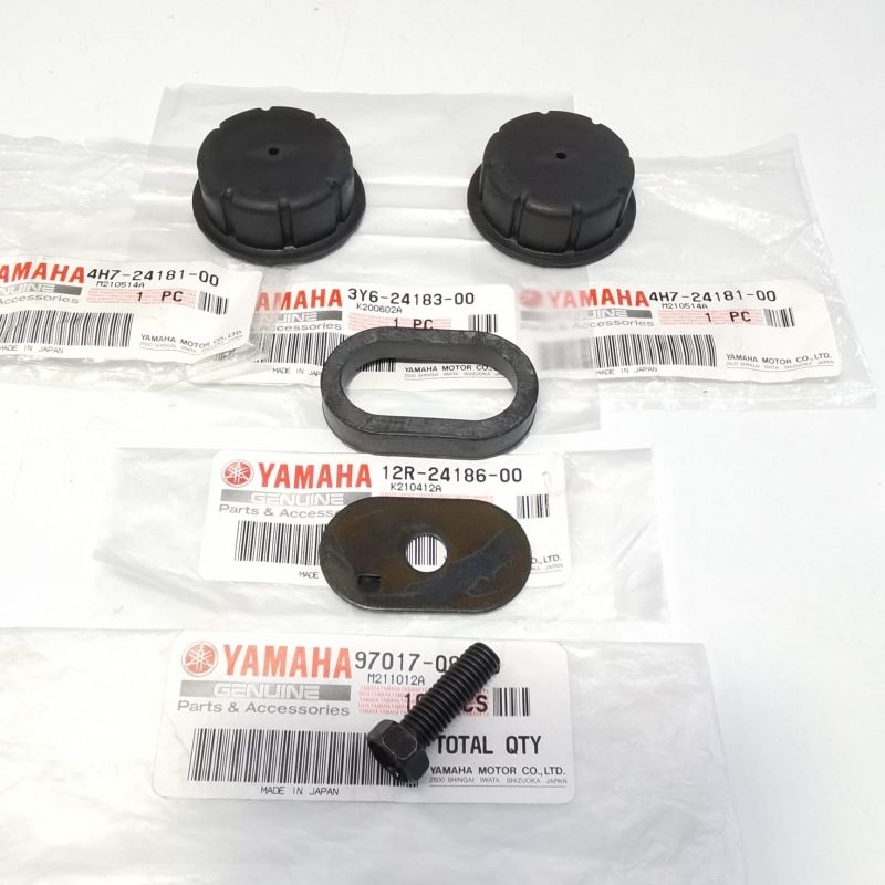 ยาง DAMPER TENGKI TANK RXZ RZR ORI ORIGINAL YAMAHA 3Y6-24183-00 12R-24186-00 4H7-24181-00 97017-08030 98002-08030