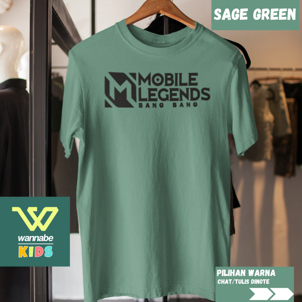 GAME M0BILE LEG3ND 2 เสื้อยืดเด็ก | ชุดเด็ก | ไม่จํากัดเพศ เสื้อยืดพรีเมี่ยมสําหรับเด็กอายุ 2-12 ปี