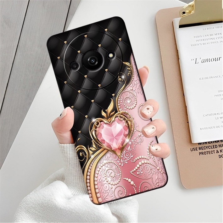 เคส Xiaomi Redmi A3 - เคส Xiaomi Redmi A3 Softcase - เคสน่ารัก - เคสซิลิโคน TPU ที่ไม่ซ้ํากัน - เคส 