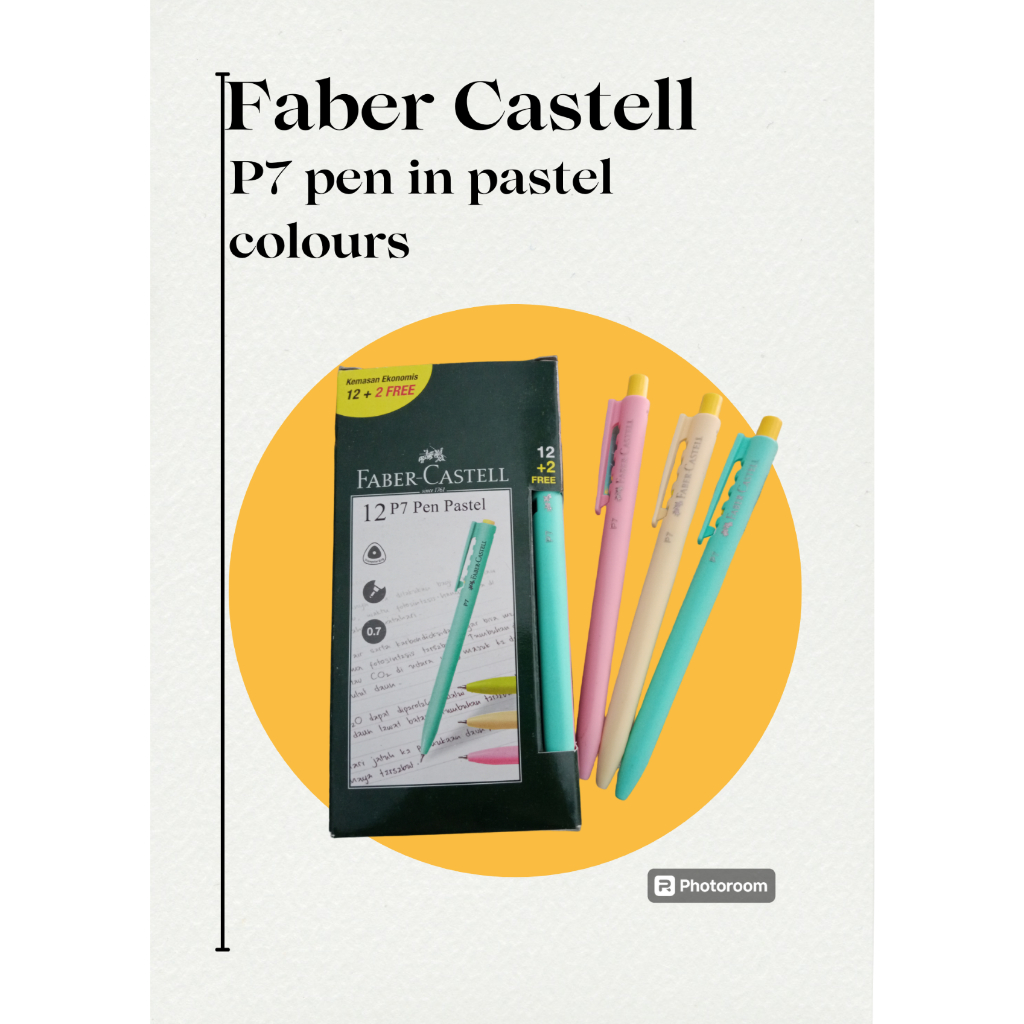 Faber Castell P7 ปากกาพาสเทล