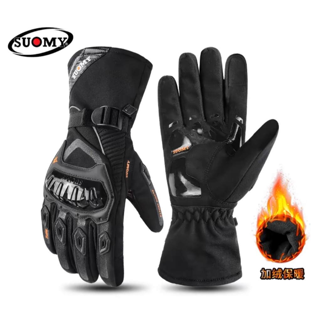 Suomy Wp-02-2 Gloves/ถุงมือมอเตอร ์ ไซค ์ วิบากกันน ้ ํา