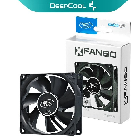 Deepcool XFAN พัดลมระบายความร้อน ขนาด 8 ซม. สําหรับเคส PSU PC