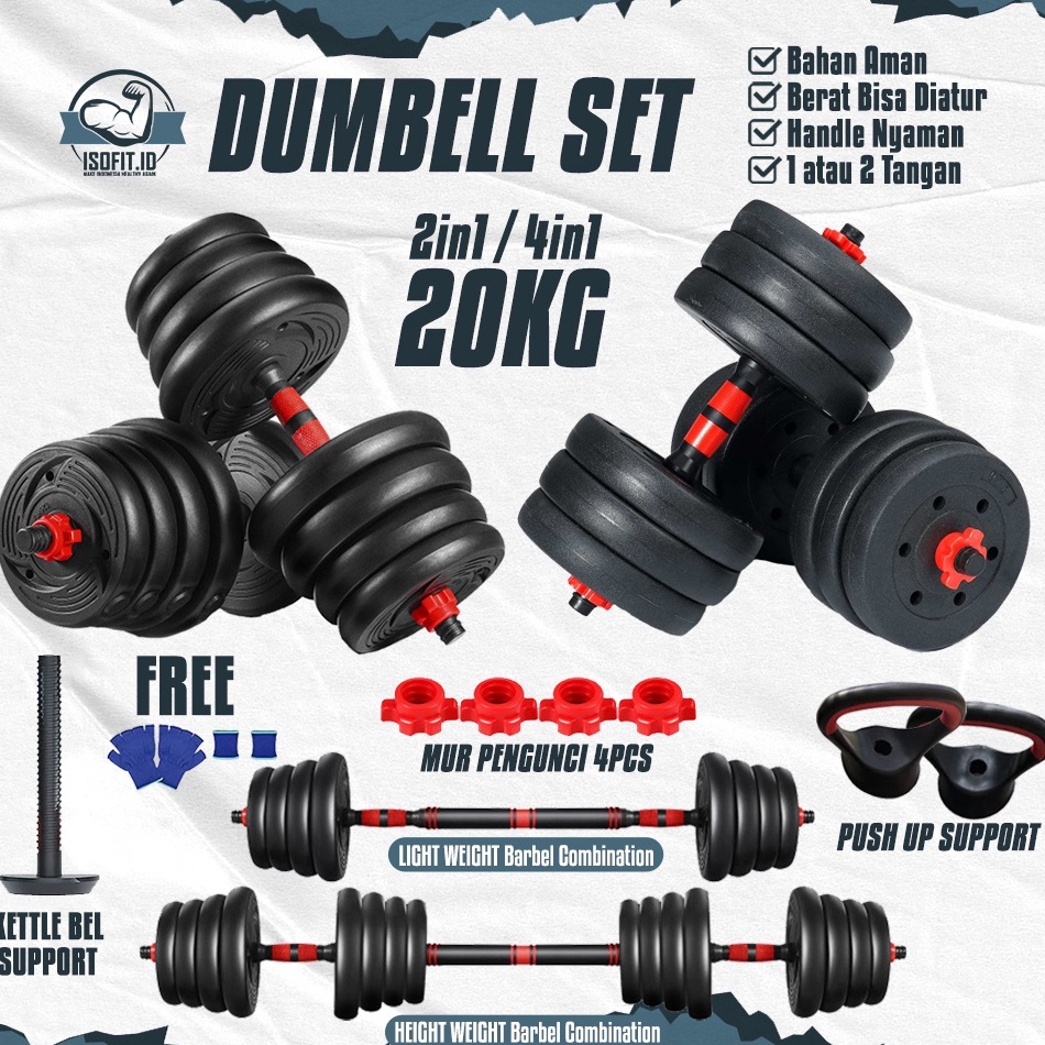 DIRECT ATC Isfitid DUMBELL SET 2KG Barbell Weight Lifting Tool เครื่องมือเครื่องมือออกกําลังกายที่บ้