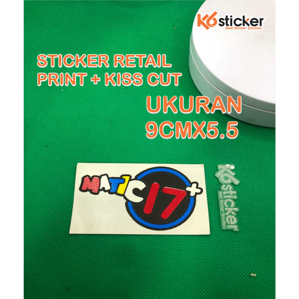 Kiss Cut Printing Sticker ขายปลีกมาติก 17+