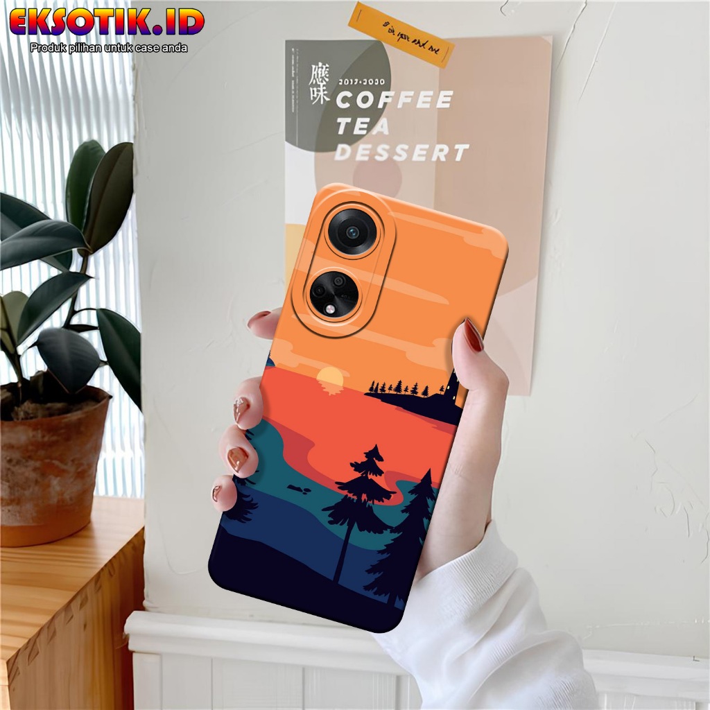 เคส Oppo A98 5G - เคส Oppo A98 5G - เคสแฟชั่นล่าสุด - Oppo A98 5G Silicone - Cool and Cute Motif - เ