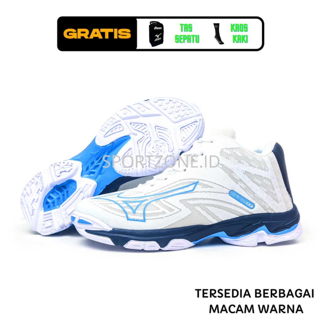 Mizuno Wave lightning z7 รองเท้าวอลเลย์บอล mizuno รองเท้าวอลเลย์บอลสําหรับผู้หญิงผู้ชาย 7 ผู้ชายรองเ