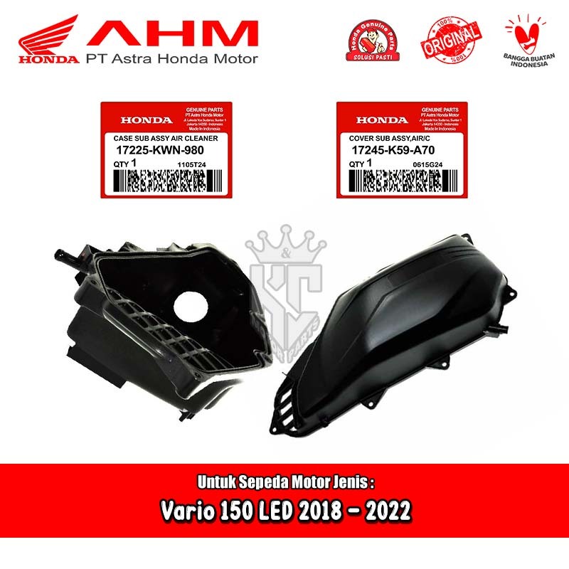 Honda Vario 150 ใหม่ LED 2018 Air Housing Cover 100% Original AMM 17225 KWN 980 17245 K59 A70
