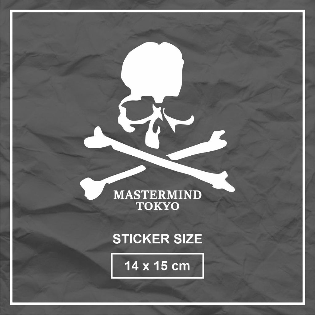 สติ๊กเกอร์ตัด โลโก้ Mastermind Tokyo