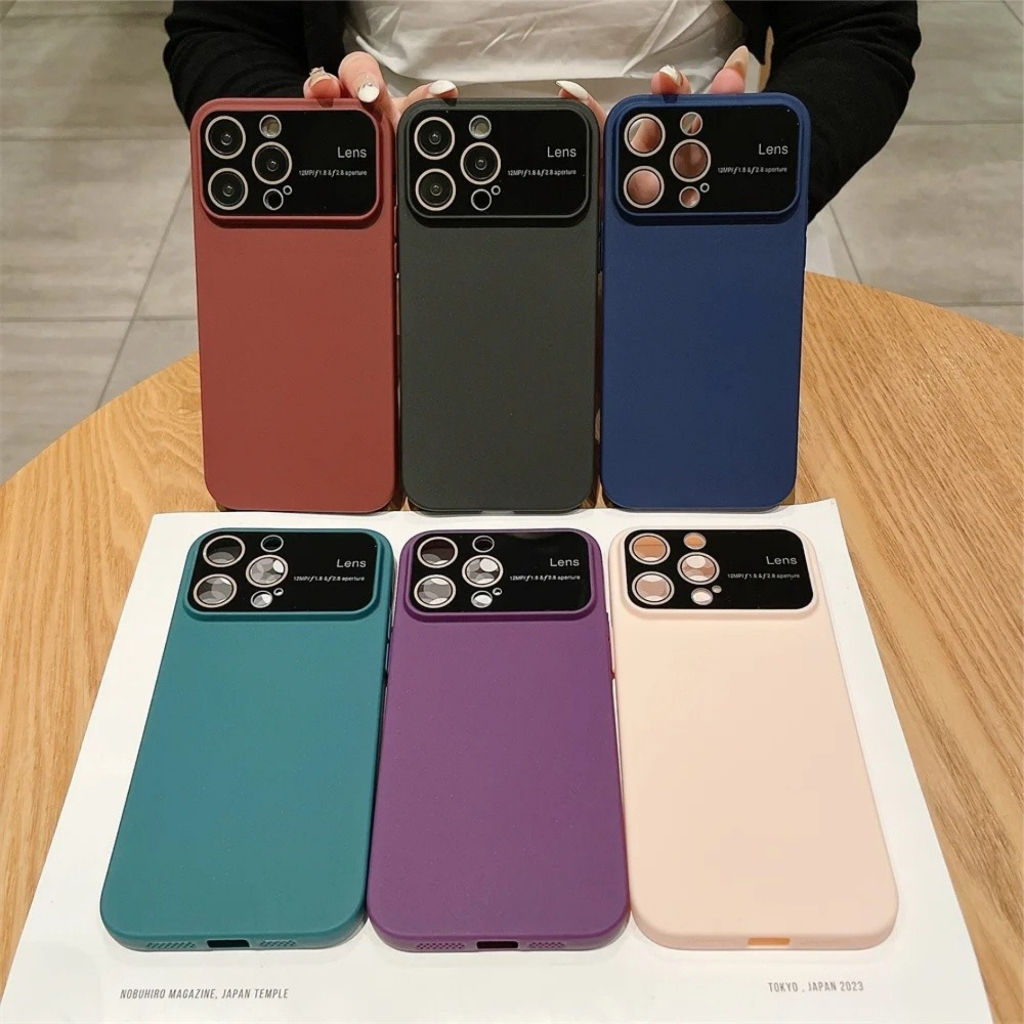 เคส INFINIX SMART 5 6 7 8 HOT 8 9PLAY 10PLAY 11PLAY 30i 30PLAY Softcase Soft Cover เลนส์เล่นสีดํา