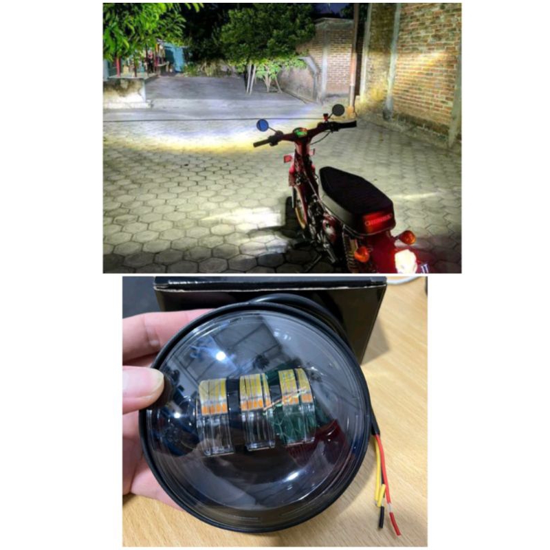 Honda c 70 50 s 90 daymaker ไฟหน้าด้านหน้า Reflector