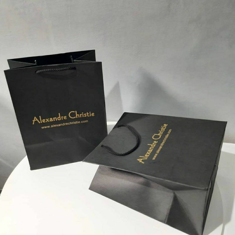 Pre Order Paperbag Alexandre Christie เหมาะกับนาฬิกา