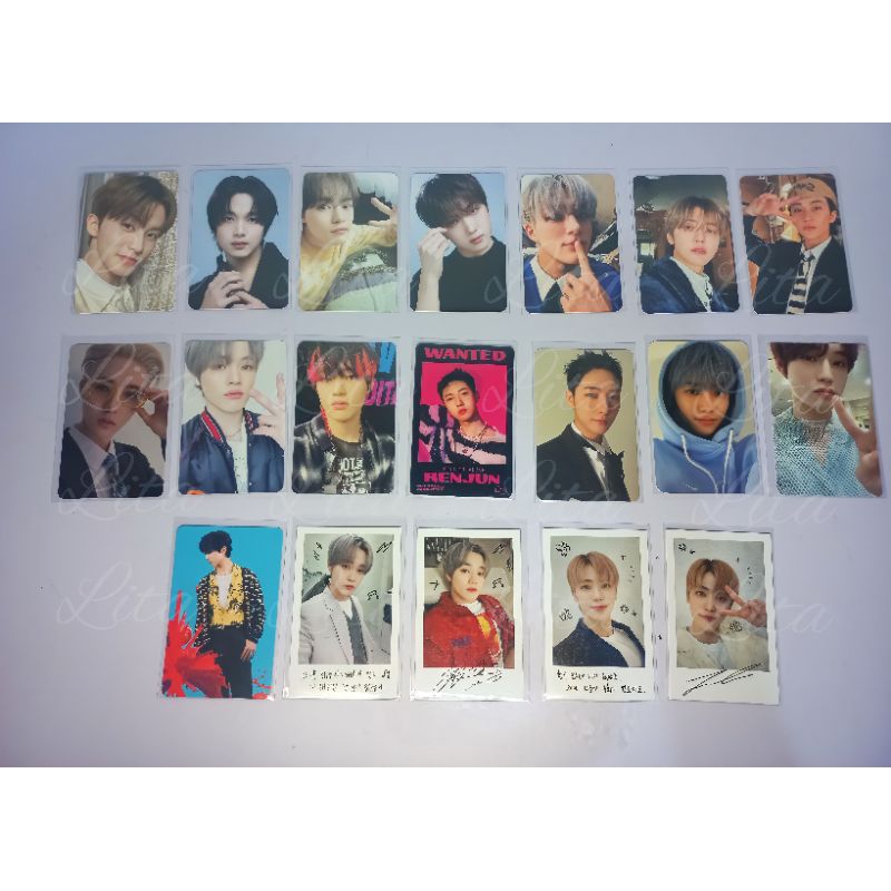 [READY] Aab PHOTOCARD NCT DREAM TRADING CARD SCAPE INTROVERT POB WITHMUU POLAROID DREAM VIBE GLITCH 