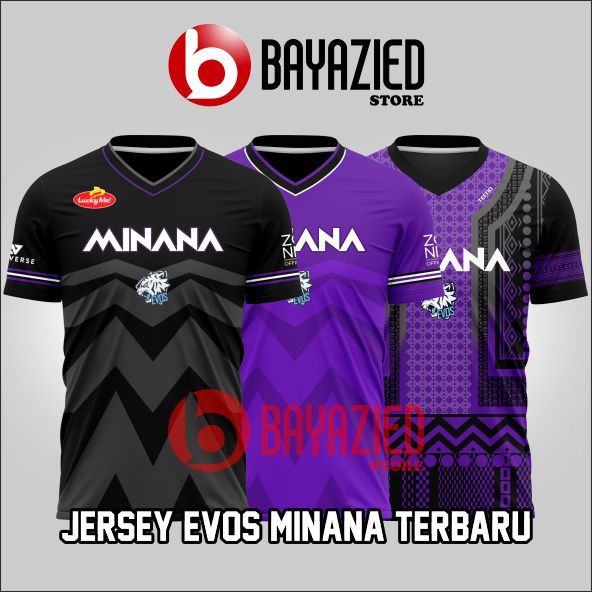 เสื้อแข่ง Evos Minana Esports ใหม่ล่าสุด 2024