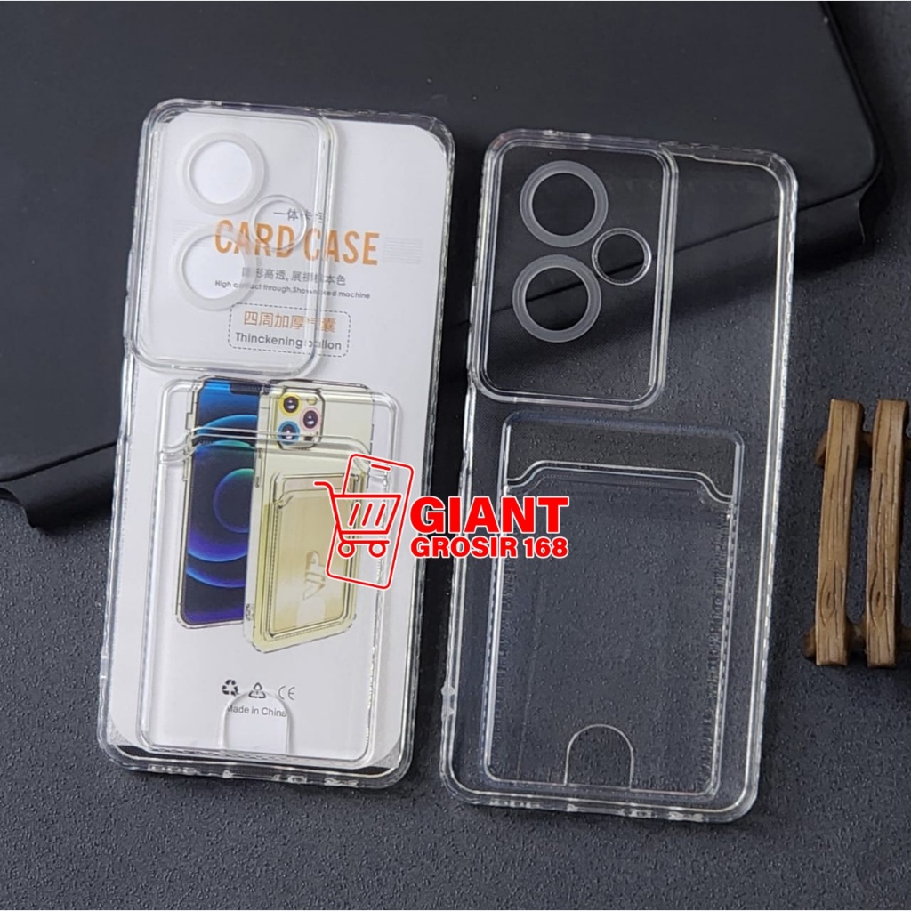 Oppo A79 5G Clear Card Slot ซองใส่บัตรใส Oppo A79 5G