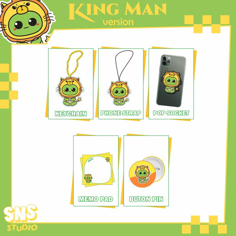 MARCHANDISE GMM FANDAY - KING MAN (SINGTO - KRIST)
