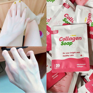 SABUN COLLAGEN + NIACINAMAID (sabun pemutih badan BPOM)