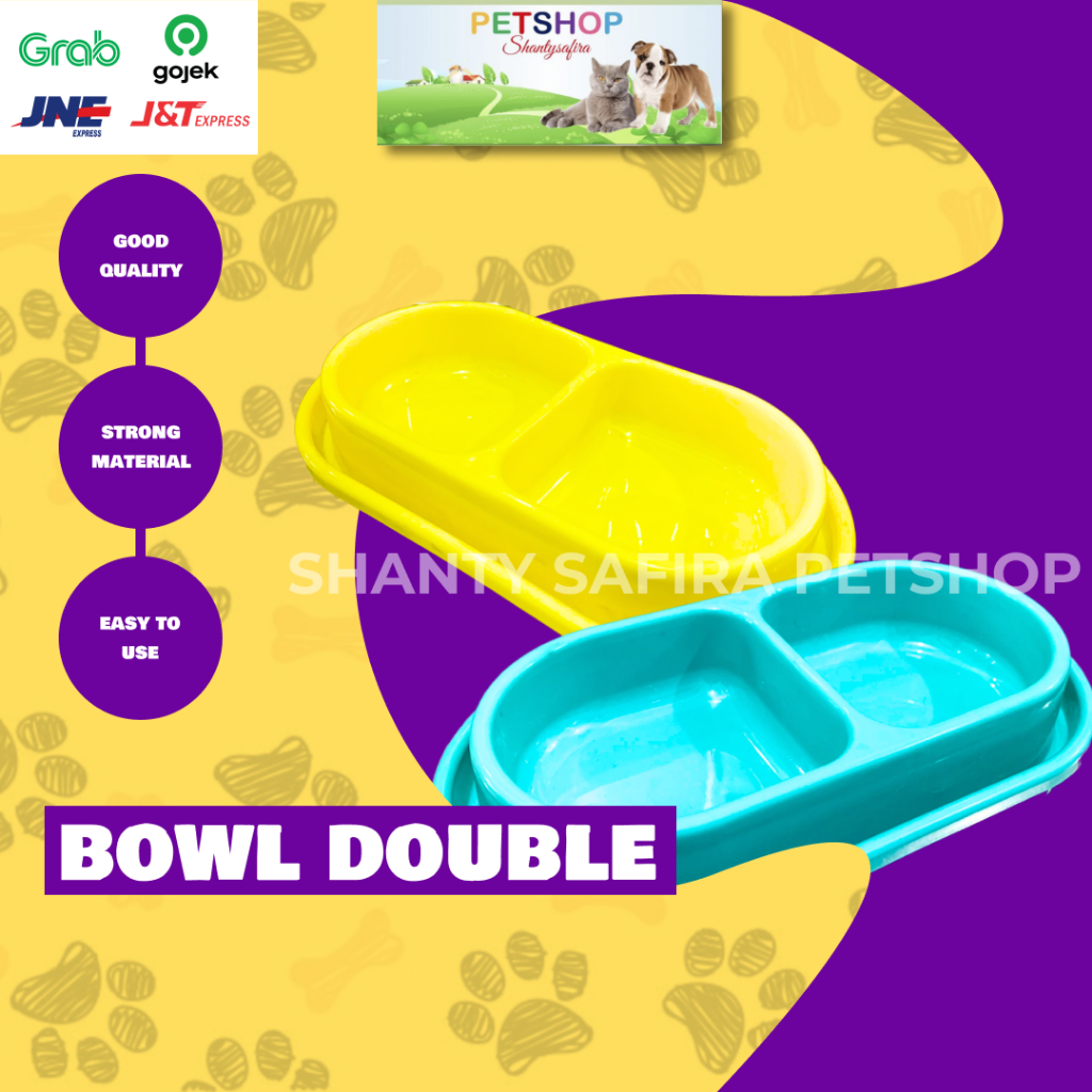 DOUBLE ANTI-ANT CAT AND DOG FOOD PLACE