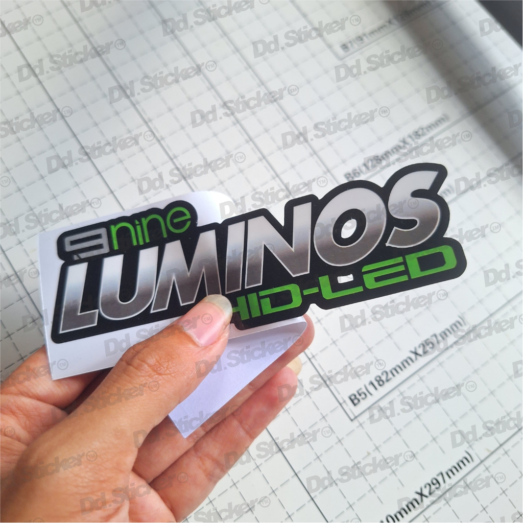 สติ๊กเกอร์ 9Nine Luminos