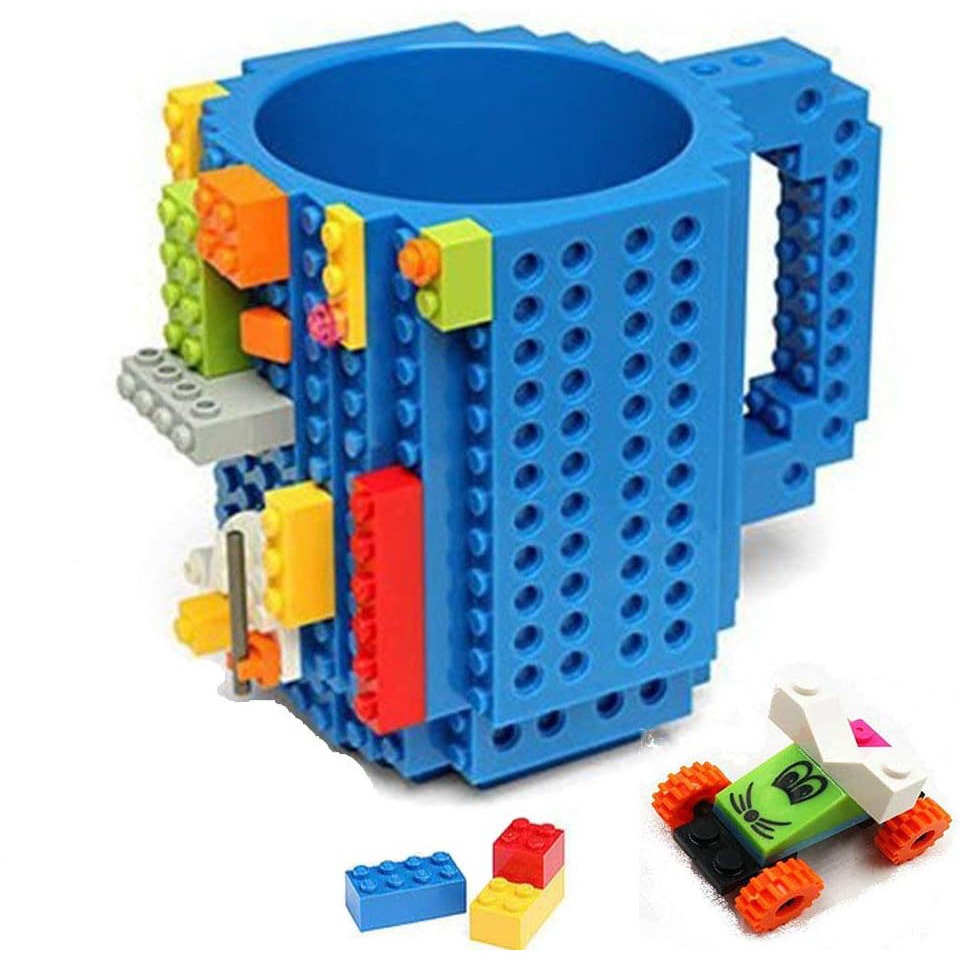 VKTECH LEGO Build-on Brick Toy Cup 350ml - 936SN
