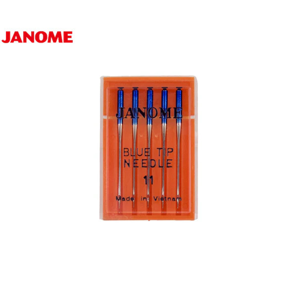 JANOME ACCESSORIES - เข็ม Bluetip/เข็มสีน้ําเงิน/เข็มเย็บผ้าทําจากวัสดุเสื้อยืด Janome
