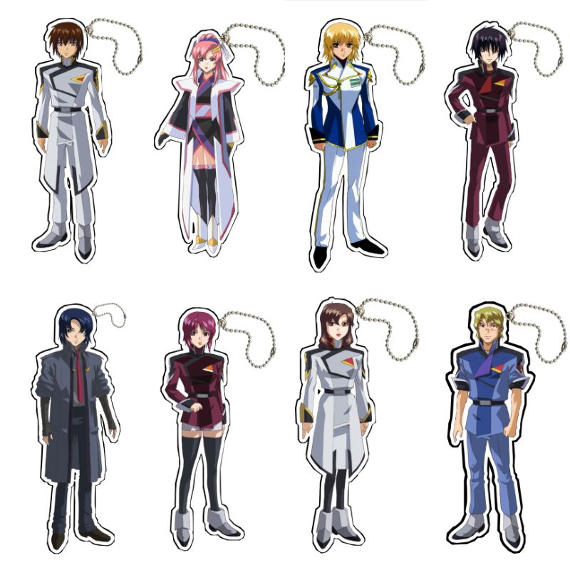 GUNDAM SEED FREEDOM MINI KEYRING STAND / GUNDAM SEED FREEDOM ACRYLIC KEYRING STAND