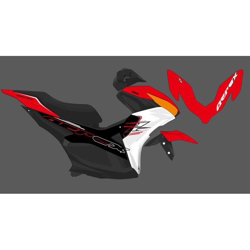 AEROX ใหม่แถบเชื่อม CYBER CITY TRANSPARENT