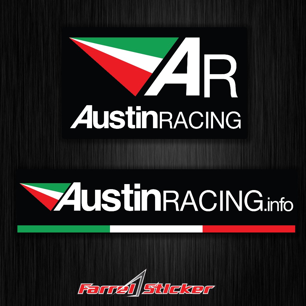 สติ๊กเกอร์ AUSTIN RACING AR EXHAUST สติ๊กเกอร์