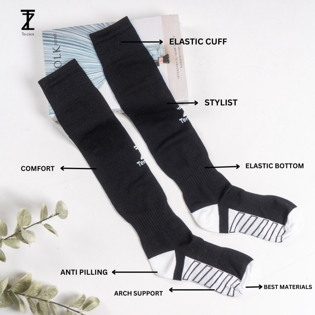 CODE X87D Terzien Long Football Futsal Socks Soccer G8