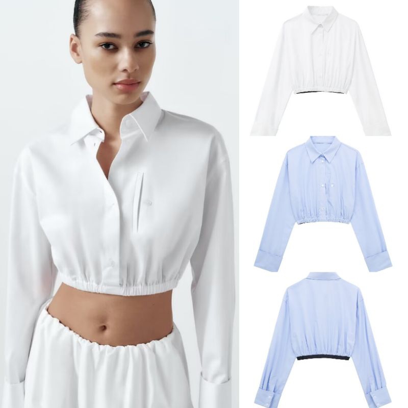 เสื้อครอป 74078*****