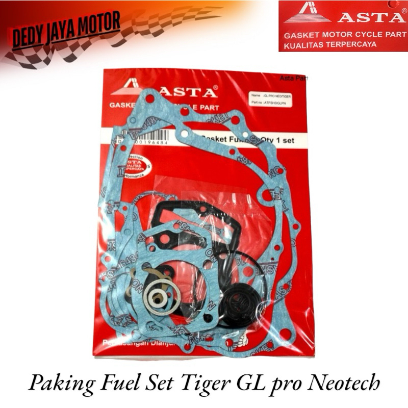 ปะเก็นชุดเต็ม Asta Tiger GL Pro Neotech อะไหล่ Asta ดั้งเดิม