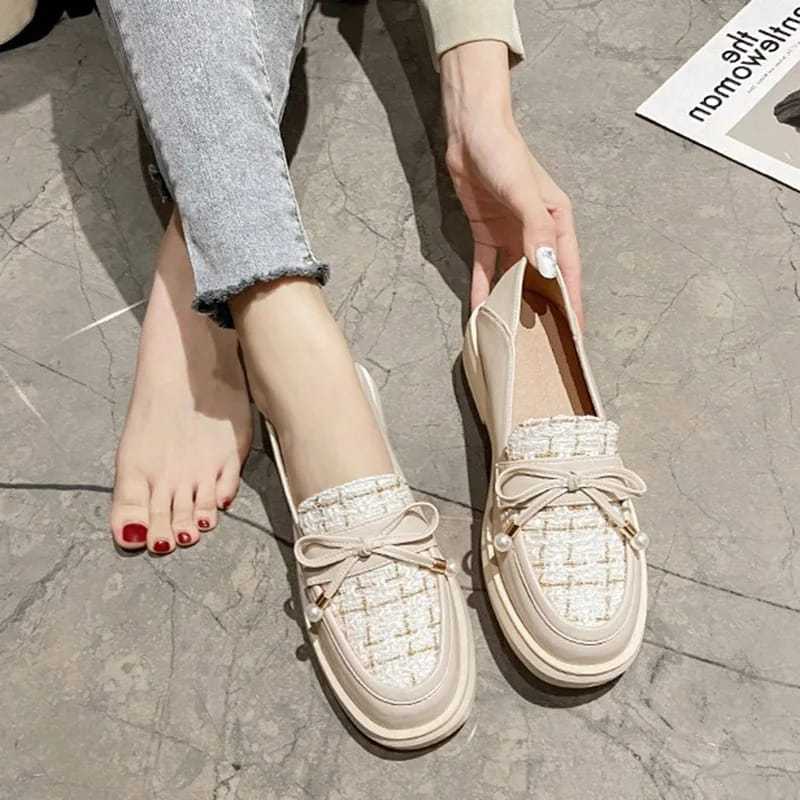 ผู้หญิงแบบสวมบนรองเท้า FLEXY SALLY, SMOOTH MATERIAL, สบาย ๆ บน FEET