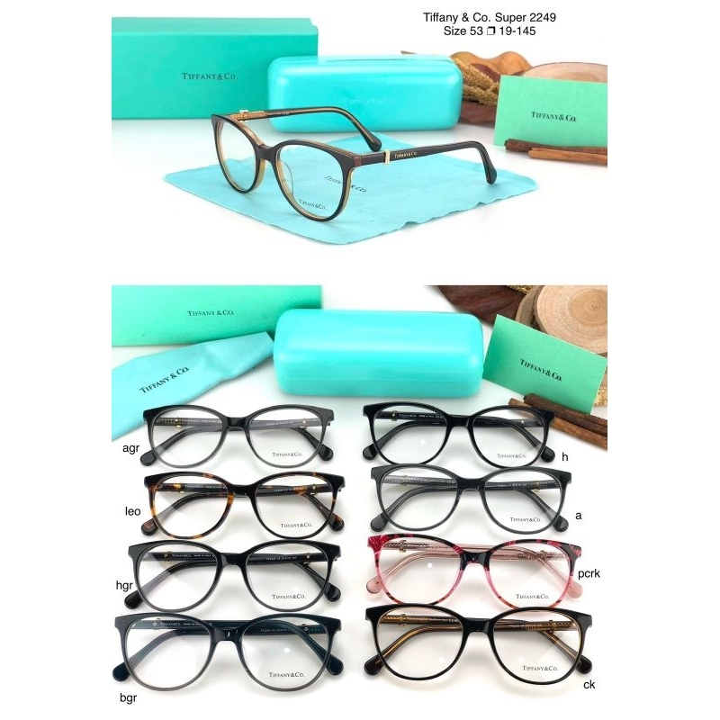 Tiffany AND CO SUPER SIZE 53 19-145 กระจกสไตล์ผู้หญิง กรอบใหม่ล่าสุดและแฟชั่น