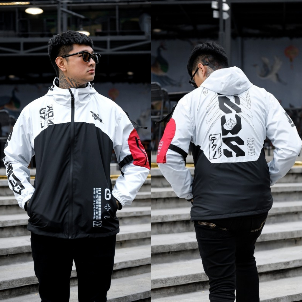 Taslan JN Premium Mens Waterproof Outdoor Jacket - Original Distro Waterproof Parate Casual Jacket