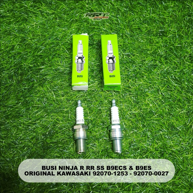 PRC หัวเทียน NGK Kawasaki Ninja R RR รหัส 2 จังหวะ B9ECS JAPAN & B9ES ORIGINAL